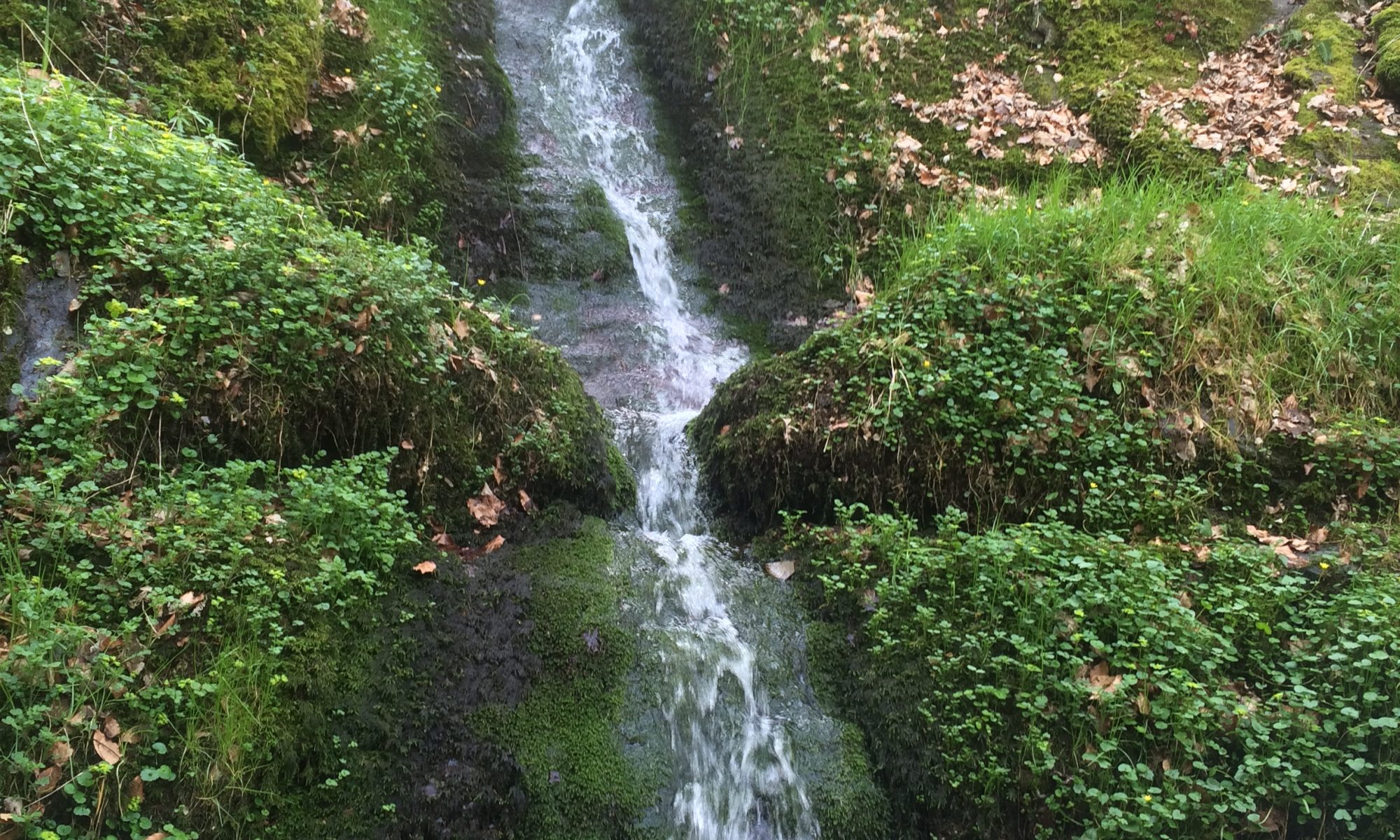 kleiner Wasserfall